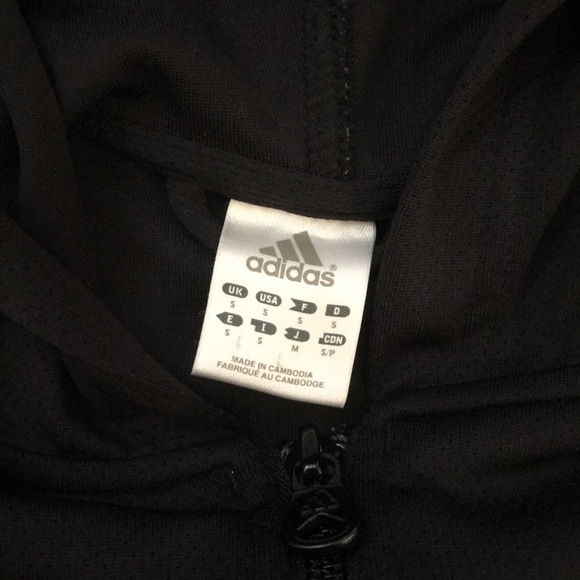 Adidas vintage track jacket hoodie S - Picture 3 of 6